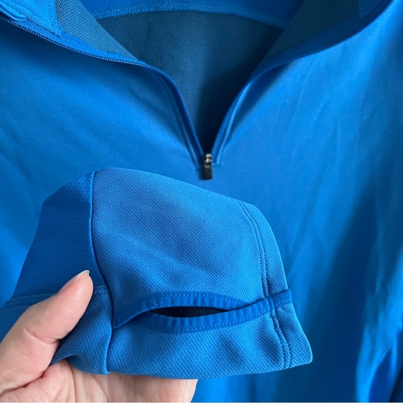 Mens REI Blue Quarter Zip Jacket size Large - Picture 9 of 9